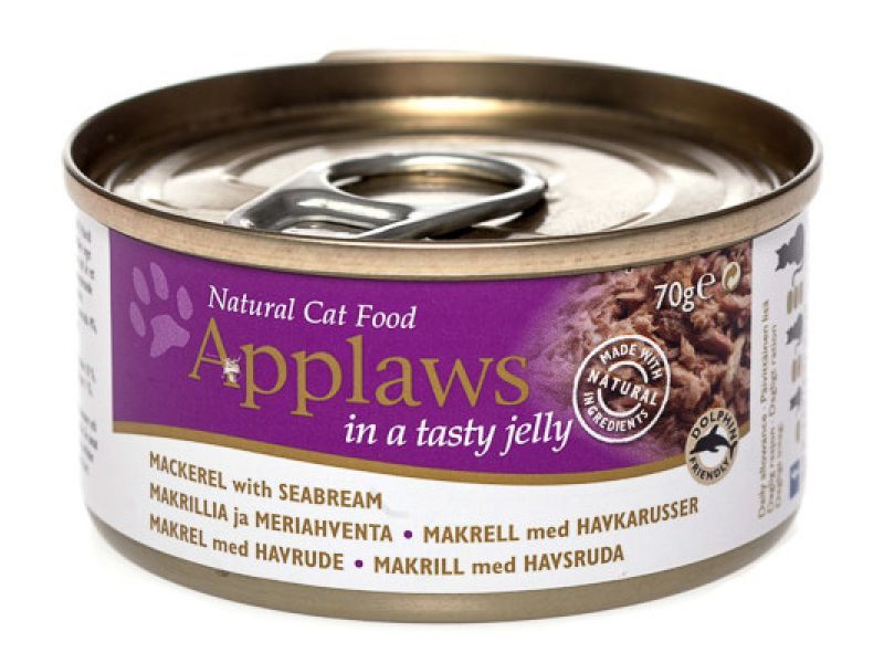 Applaws Wet Food Cat Can - Mackerel & Seabream