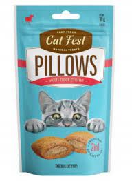 Cat Fest Treat Cat - Pillows with Beef Crème