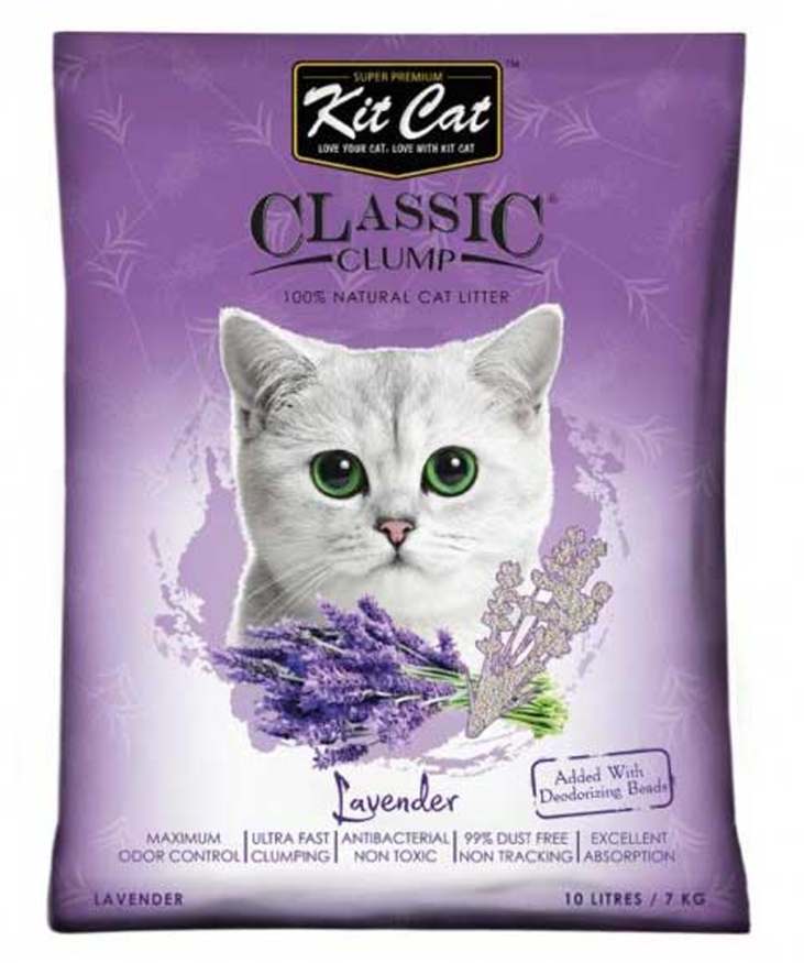 Kit Cat Classic Clump Litter - Lavender