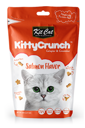 Kit Cat Kitty Crunch Bites Treat Kitten - Salmon
