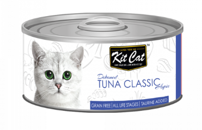 Kit Cat Wet Food All Life Stages Can - Deboned Tuna Classic